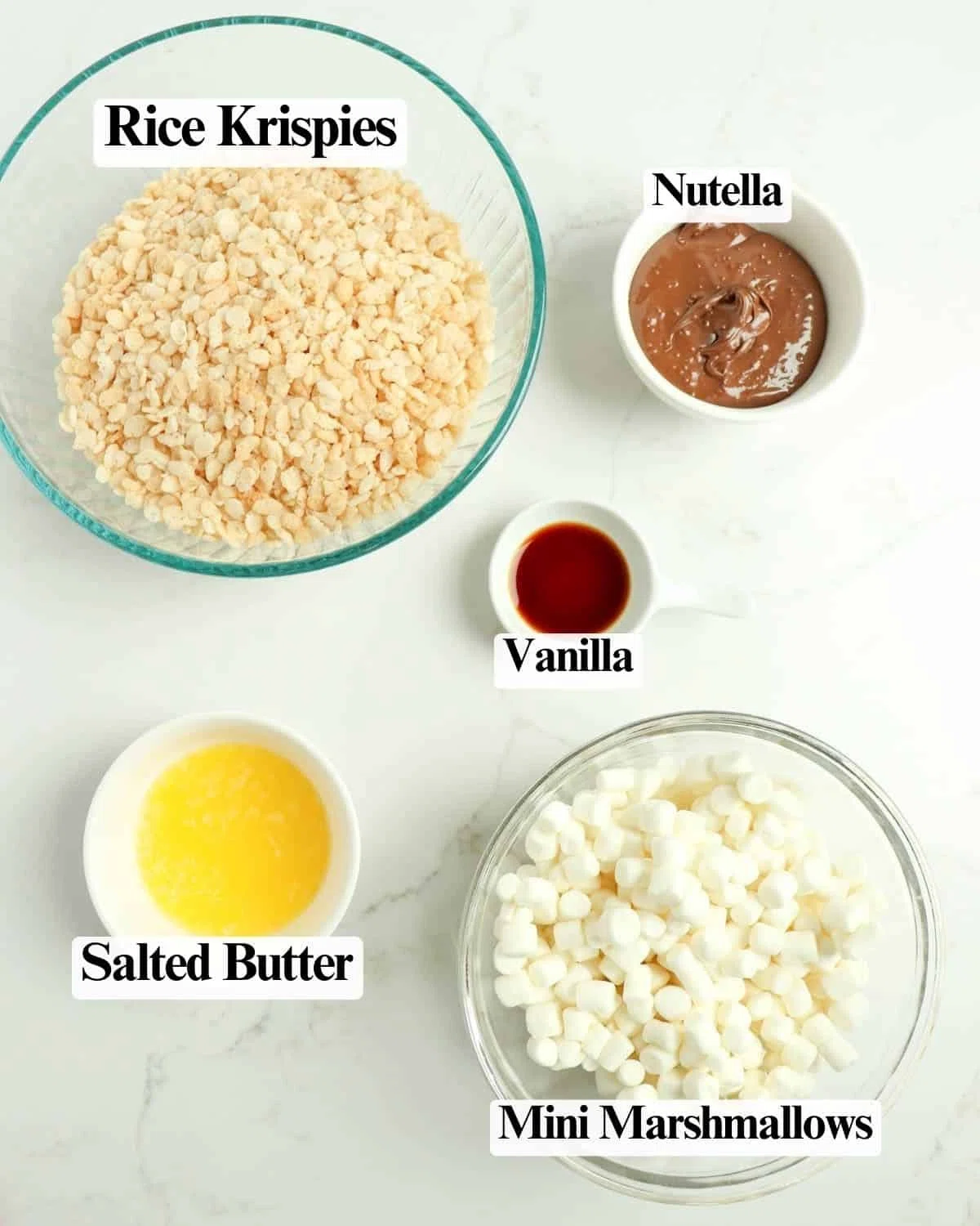 Nutella Rice Krispie Treats