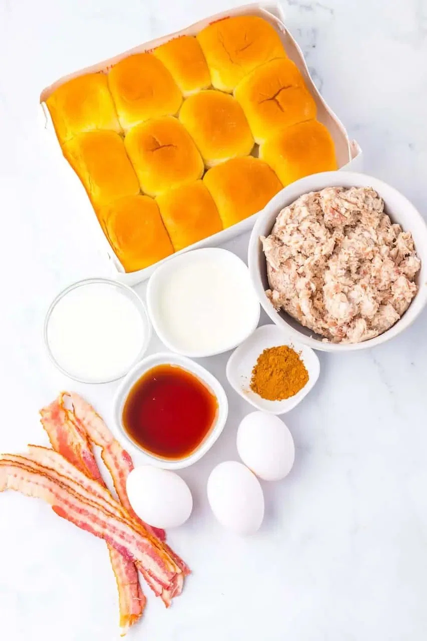 French Toast Breakfast Sliders