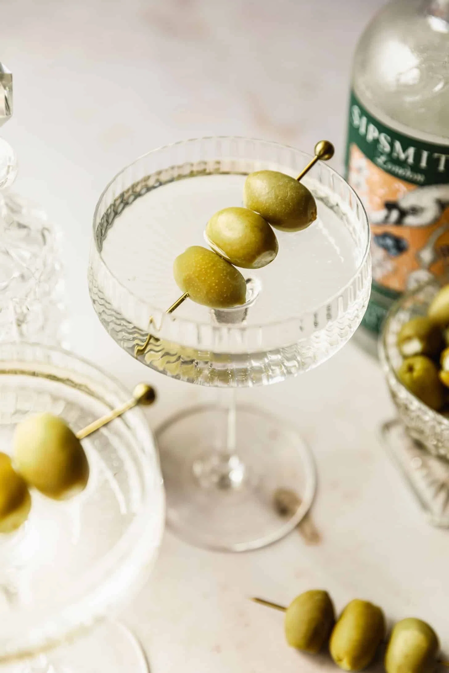 Freezer Door Martini with Lemon Bitters