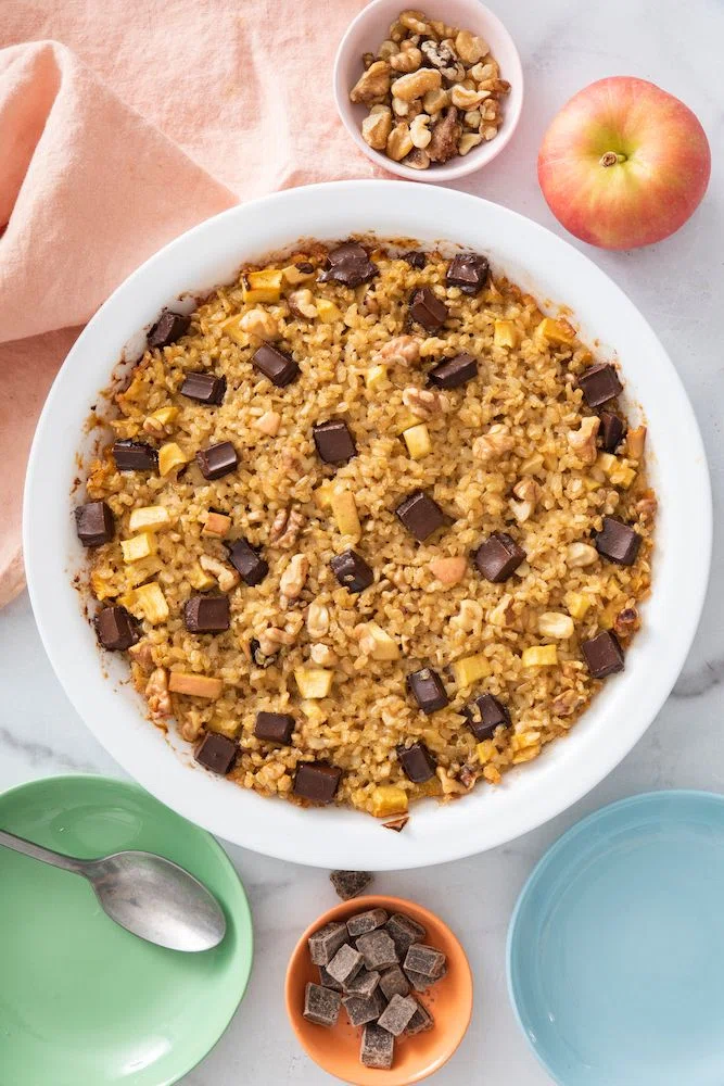 Breakfast Rice Bake