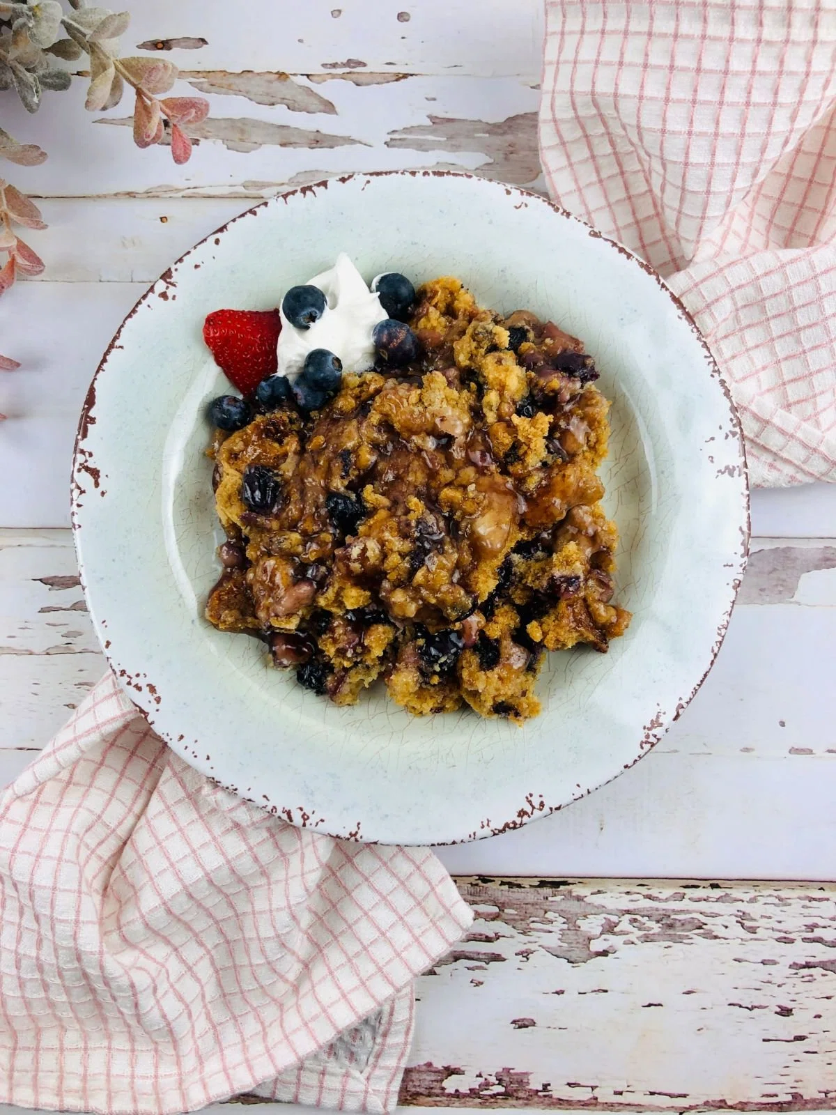 Mixed Berry Cobbler with Cake Mix