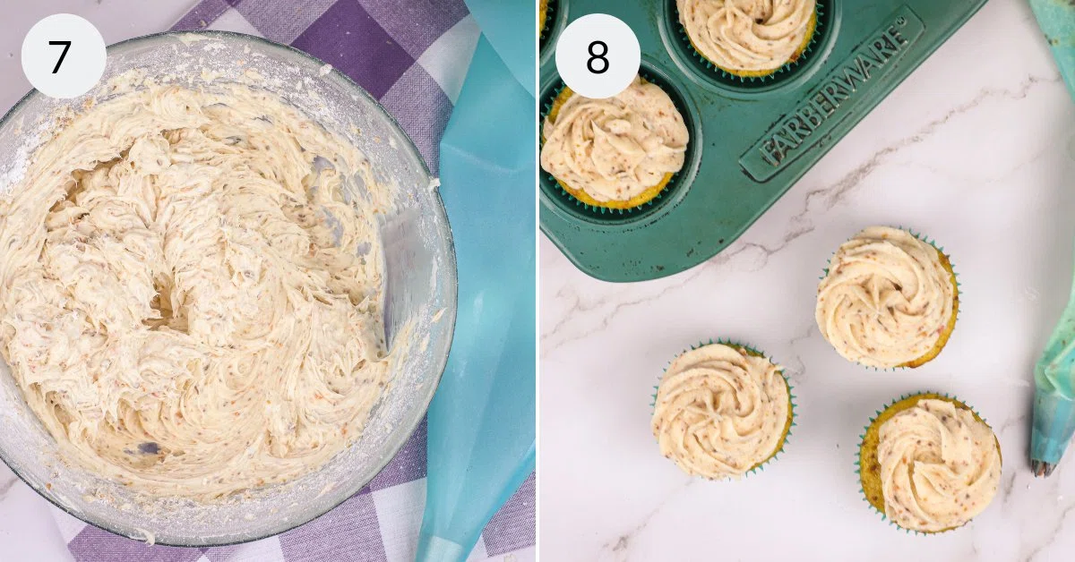 Butterfinger Cupcakes