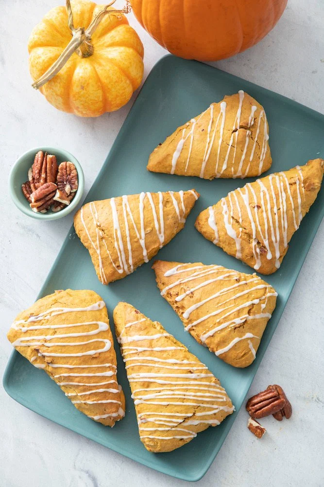 Pumpkin Pecan Scones