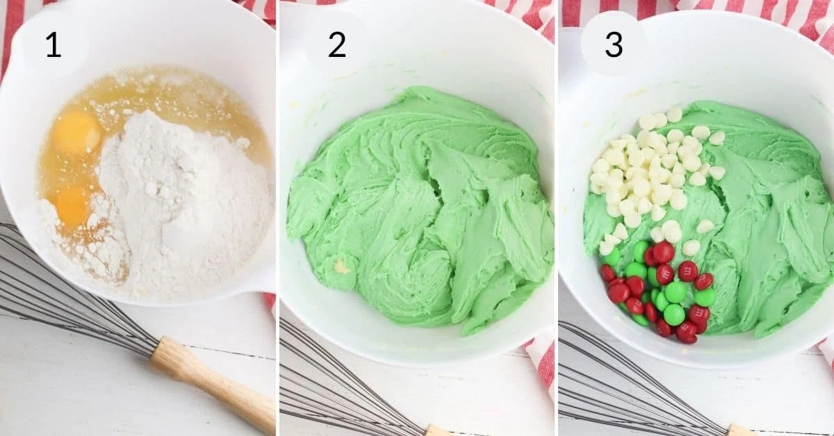 Christmas Cake Mix Cookies