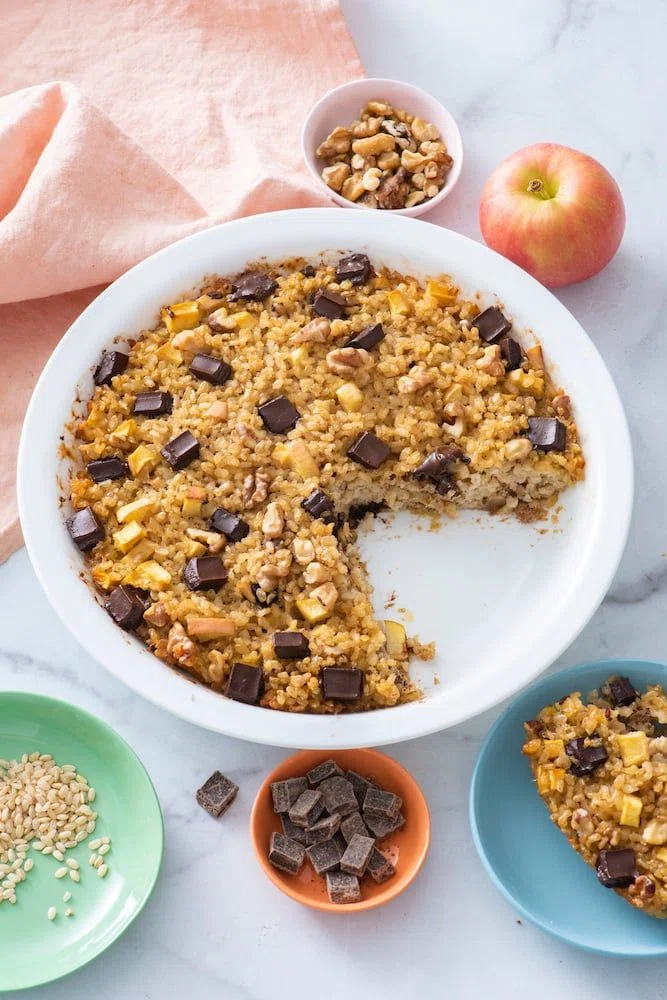 Breakfast Rice Bake