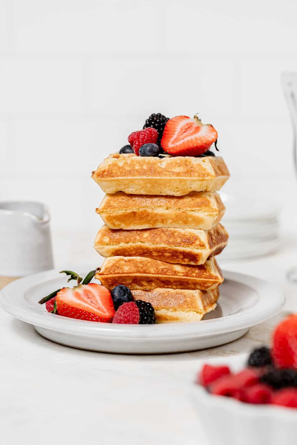 Yeasted Belgian Waffles