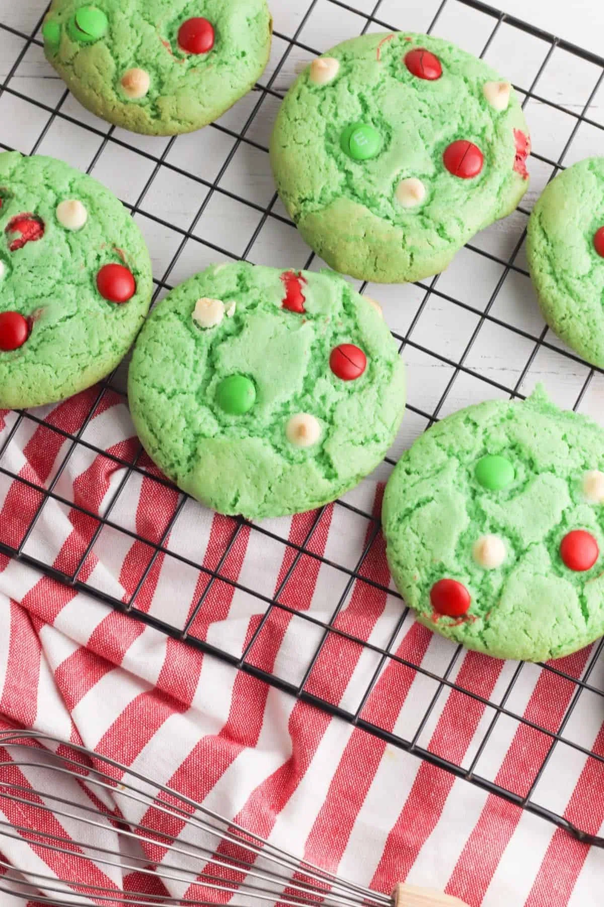 Christmas Cake Mix Cookies