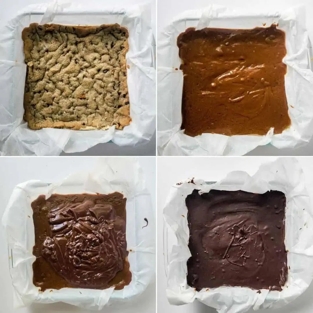 Twix Cookie Bars