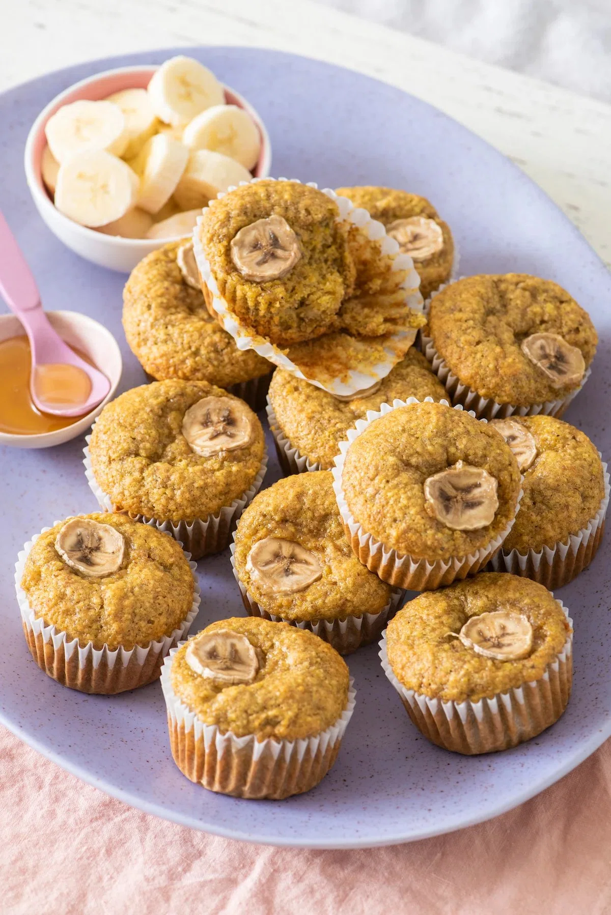 Banana Wheat Germ Muffins