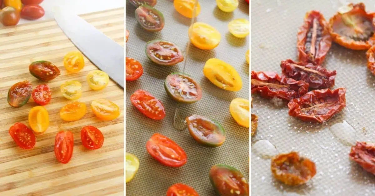 Dried Tomatoes in the Oven