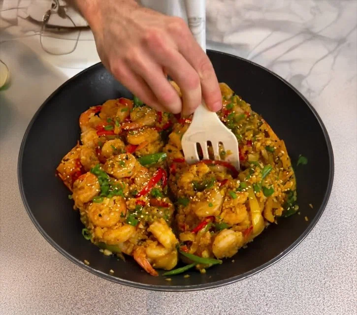 Spicy Shrimp Stir-Fry Meal Prep