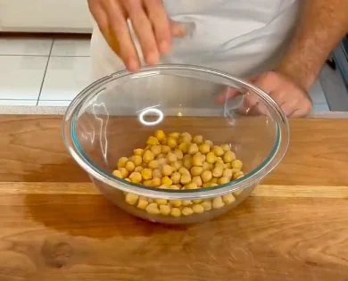 Crispy Air-Fried Chickpeas