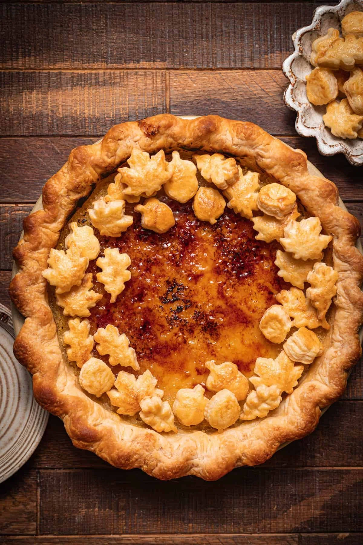 Brûléed Lemon Chess Pie