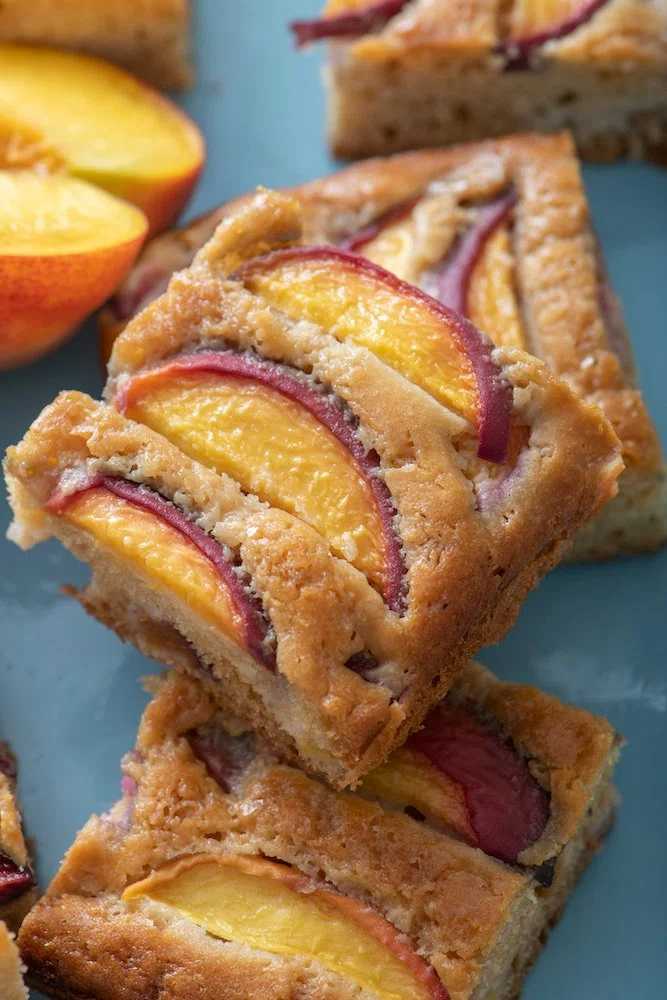 Peach Snack Cake