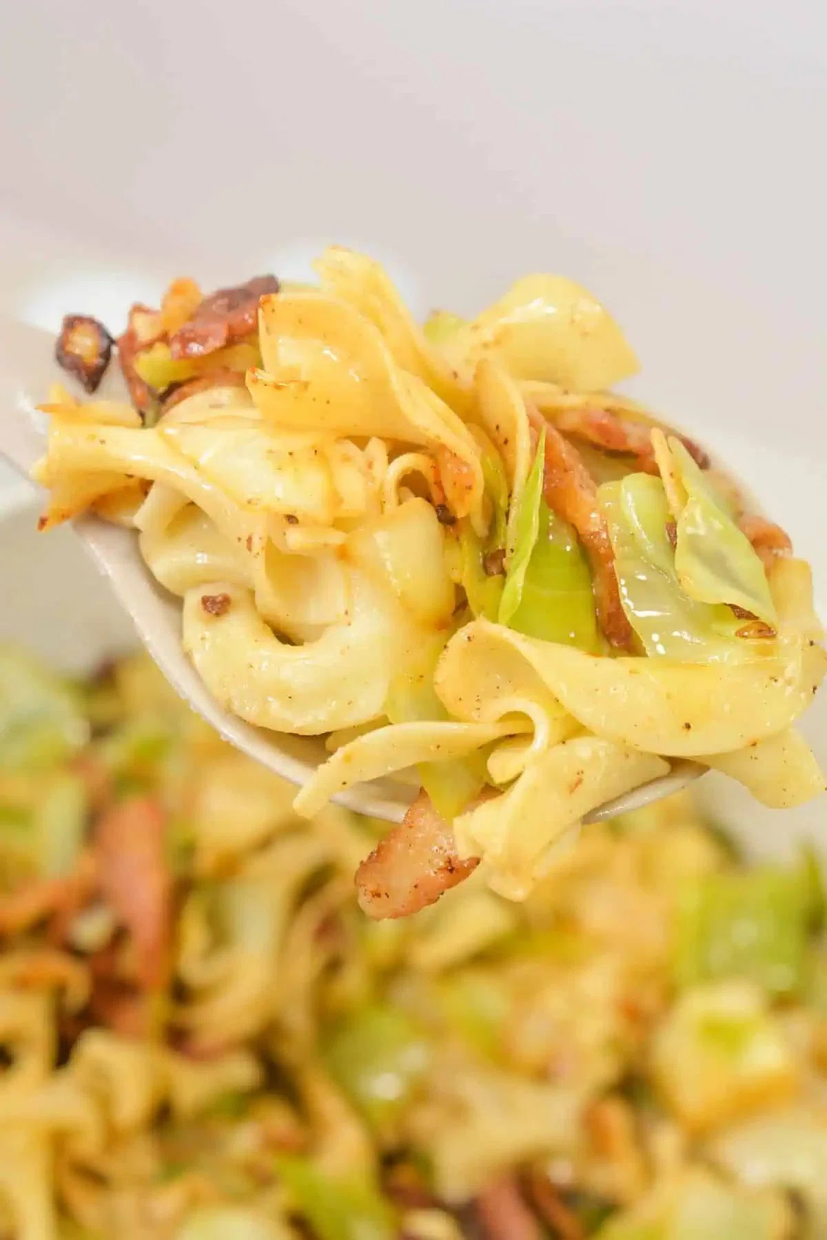 Haluski (Cabbage and Noodles) 
