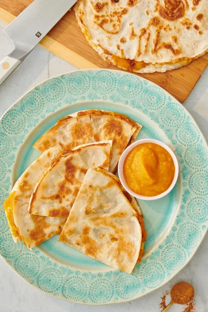 Sweet Pumpkin Quesadilla