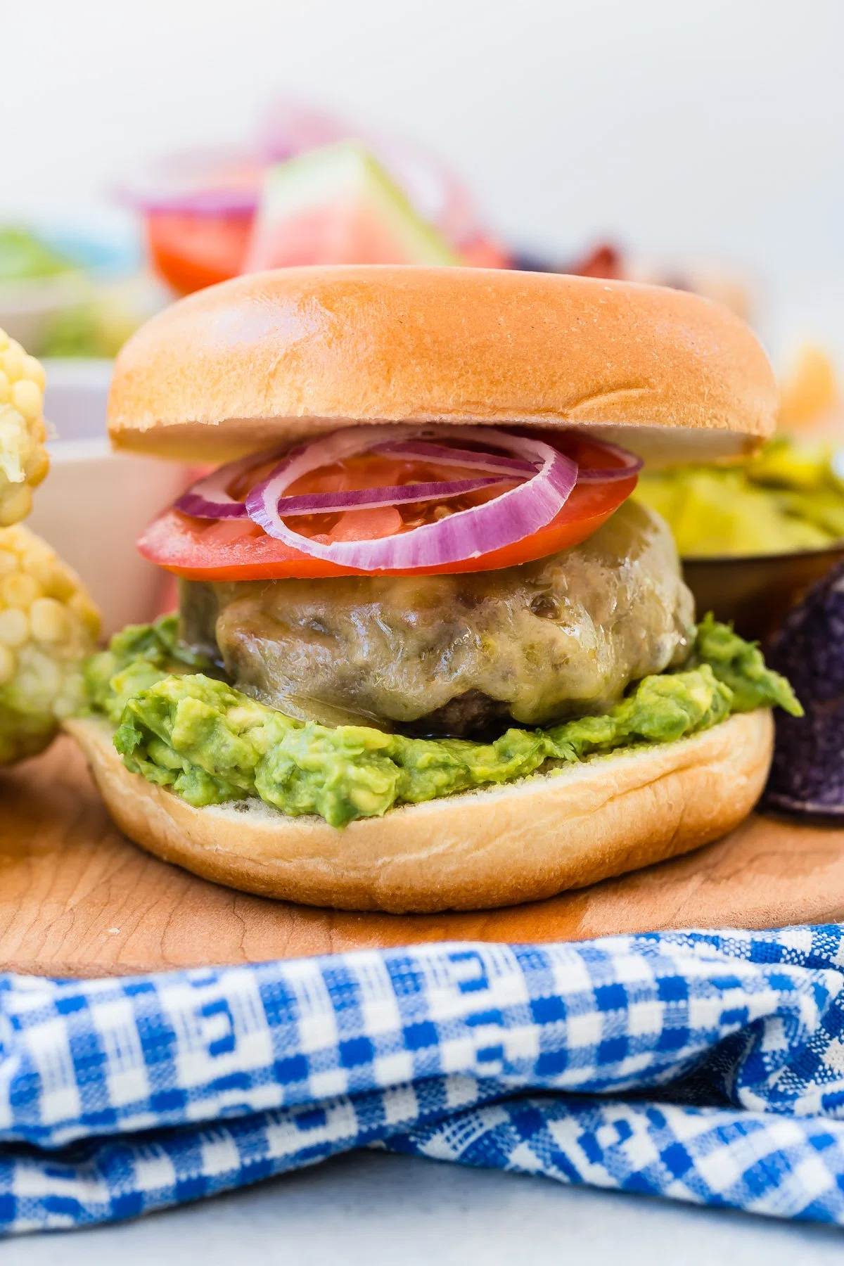 Guacamole Cheeseburger