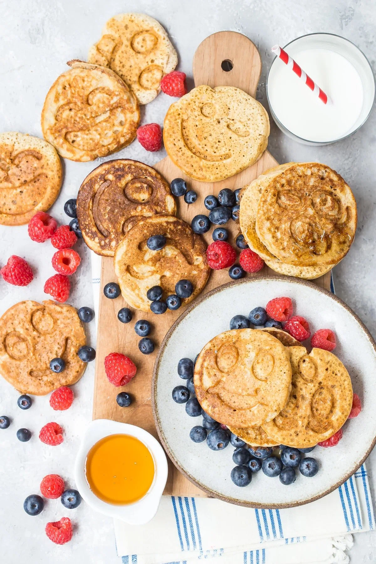 Quick Oatmeal Pancakes
