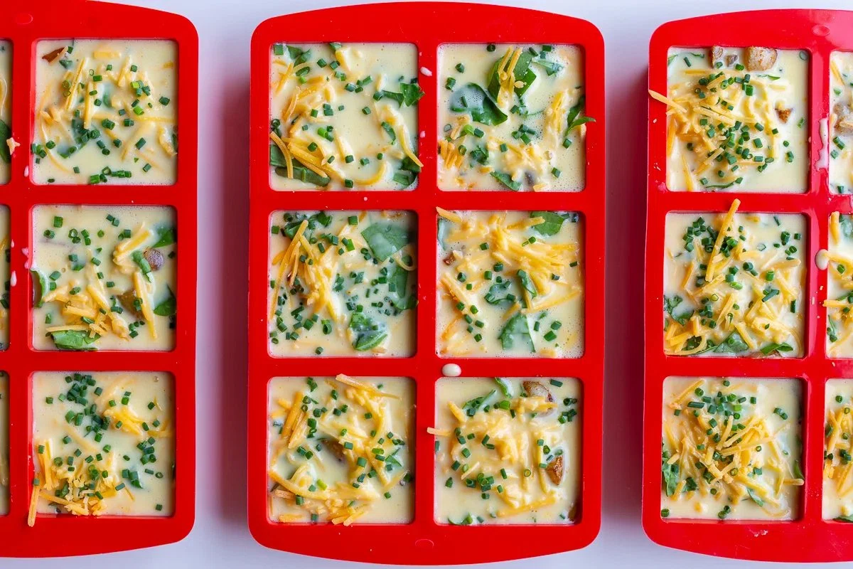 Potato Chive Egg Bites (Starbucks Copycat Recipe)