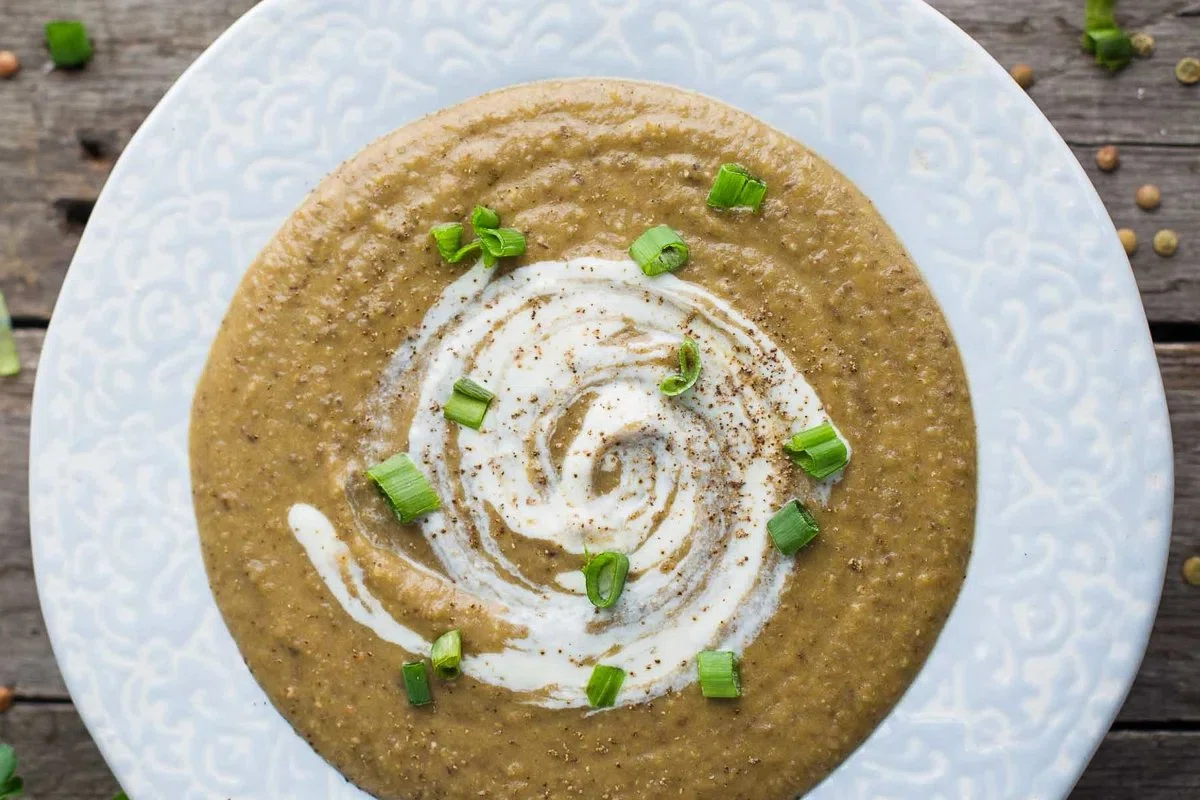 Easy Creamy Lentil Soup