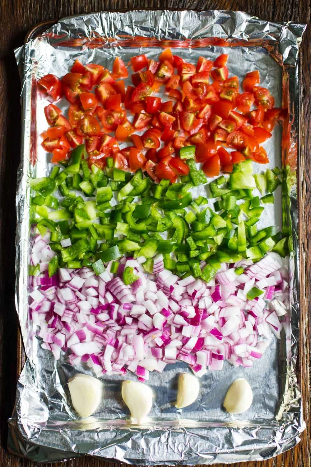 Baked Avocado Tacos w/ Roasted Veggie Salsa