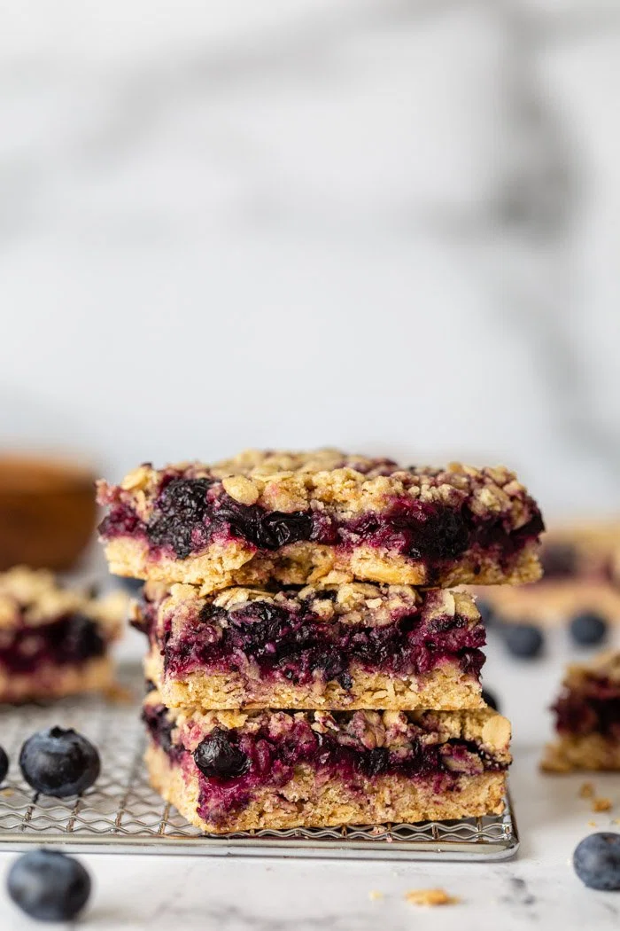 Blueberry Crumble Bars