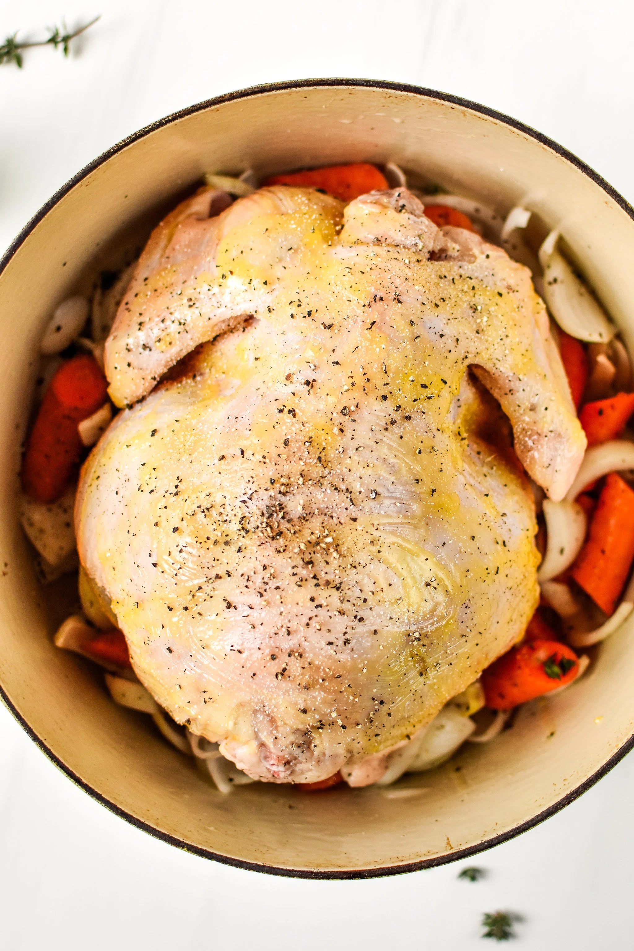 Simple Whole Roast Chicken