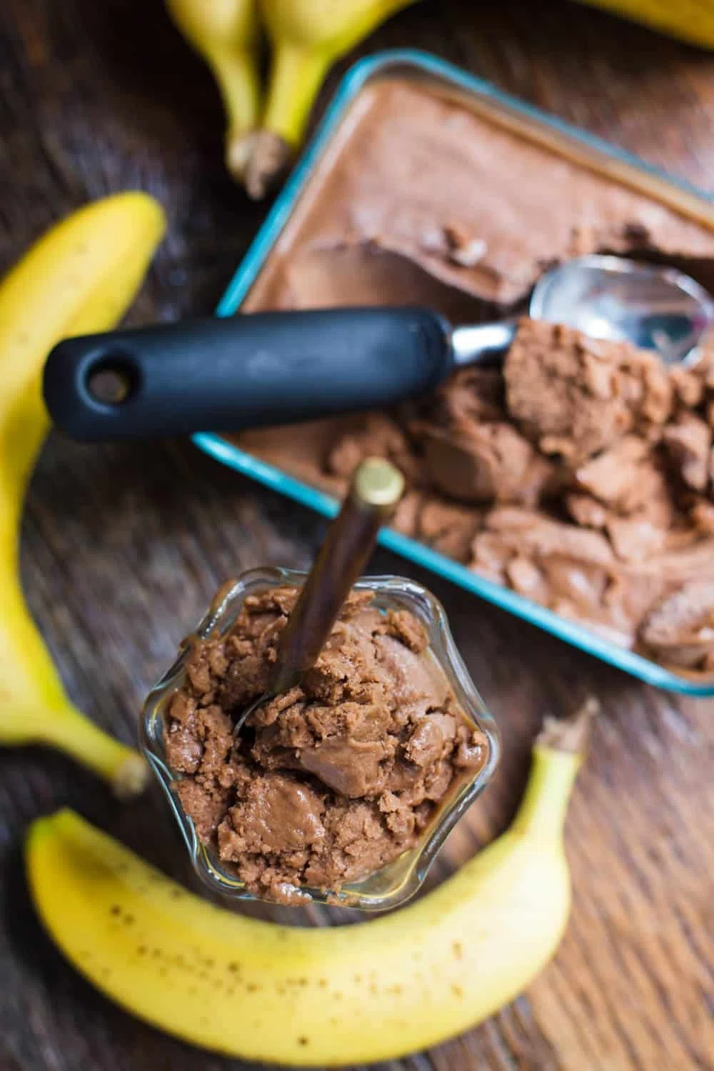 Chocolate Peanut Butter “Nice Cream”