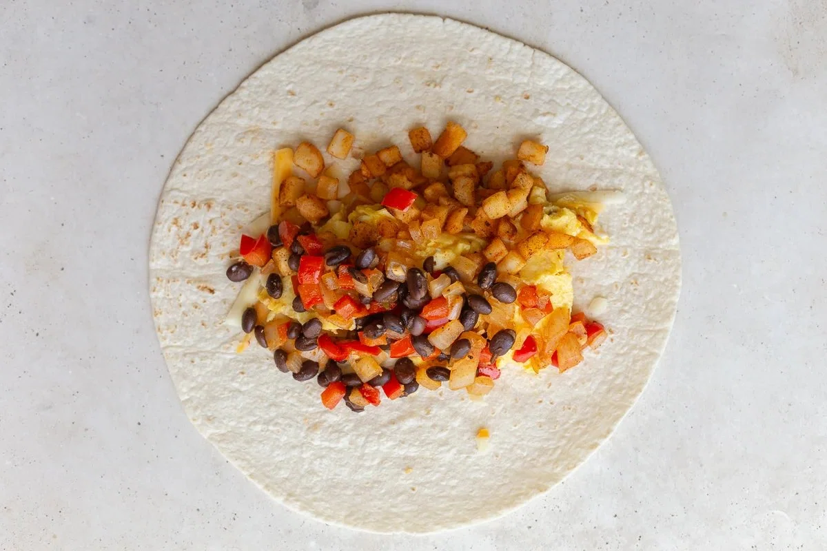 Easy Vegetarian Breakfast Burritos (Freezer-Friendly & Protein-Packed!)