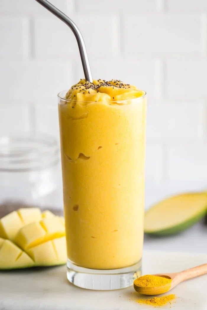 Golden Milk Mango Smoothie