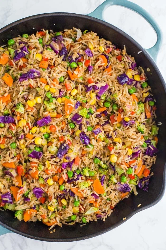 Loaded Veggie Fried Rice