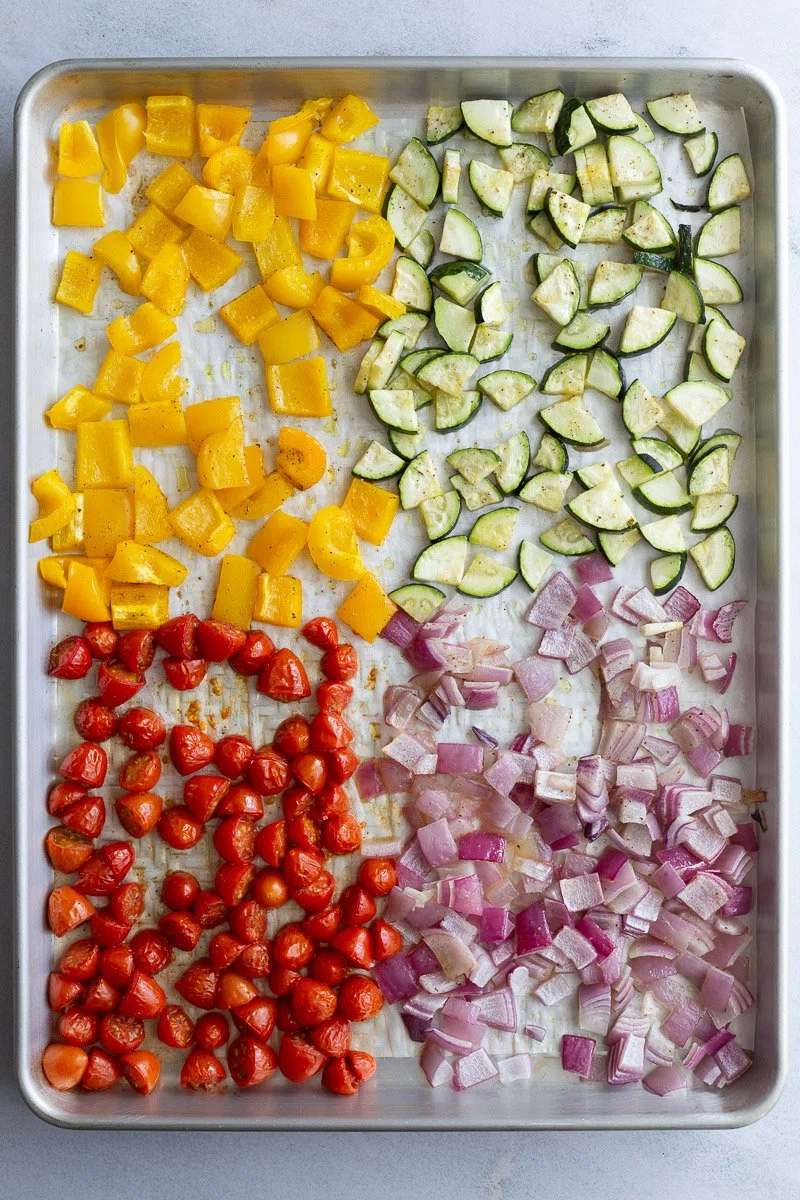Roasted Vegetable Pasta Salad