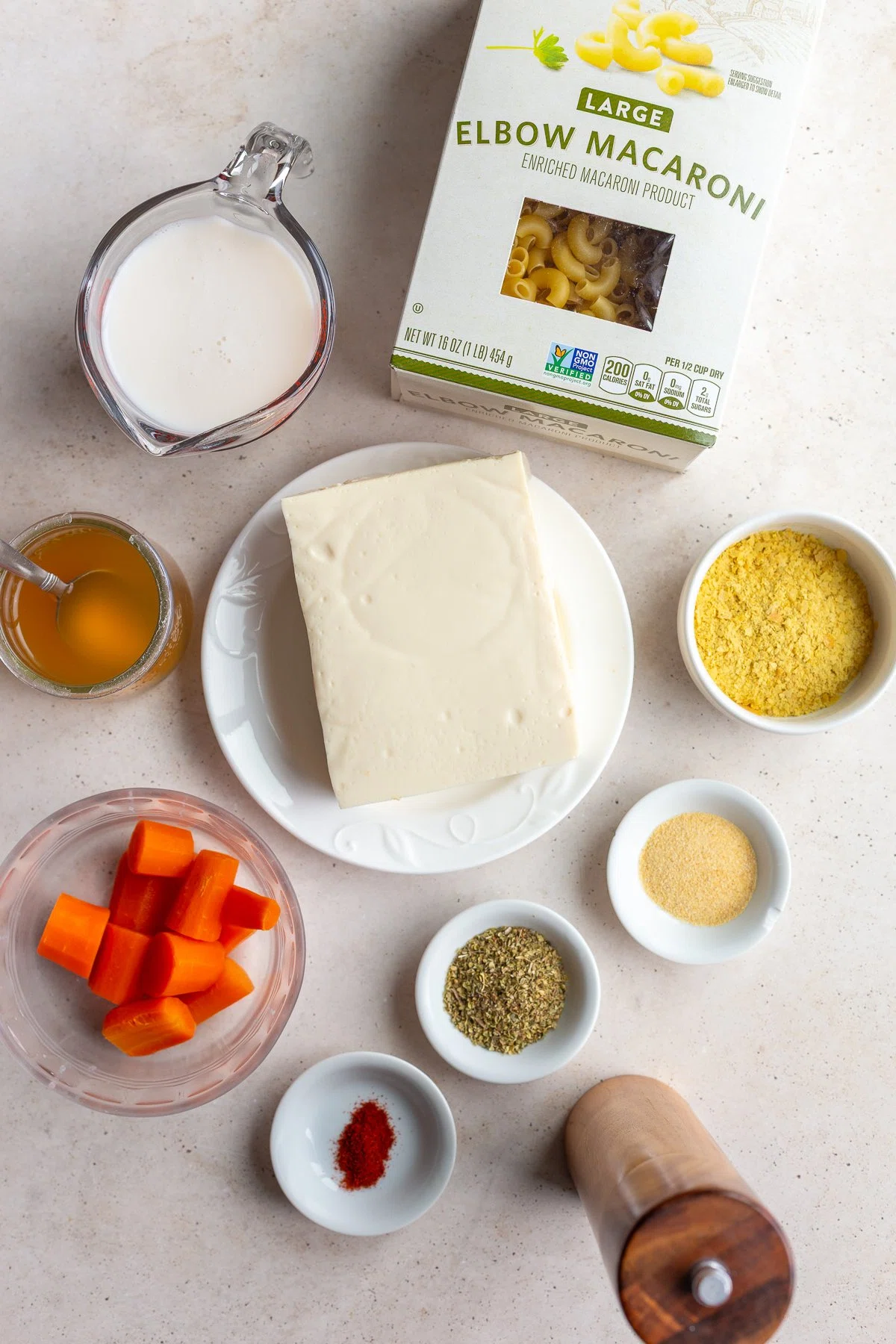 Tofu Mac & Cheese (vegan!)