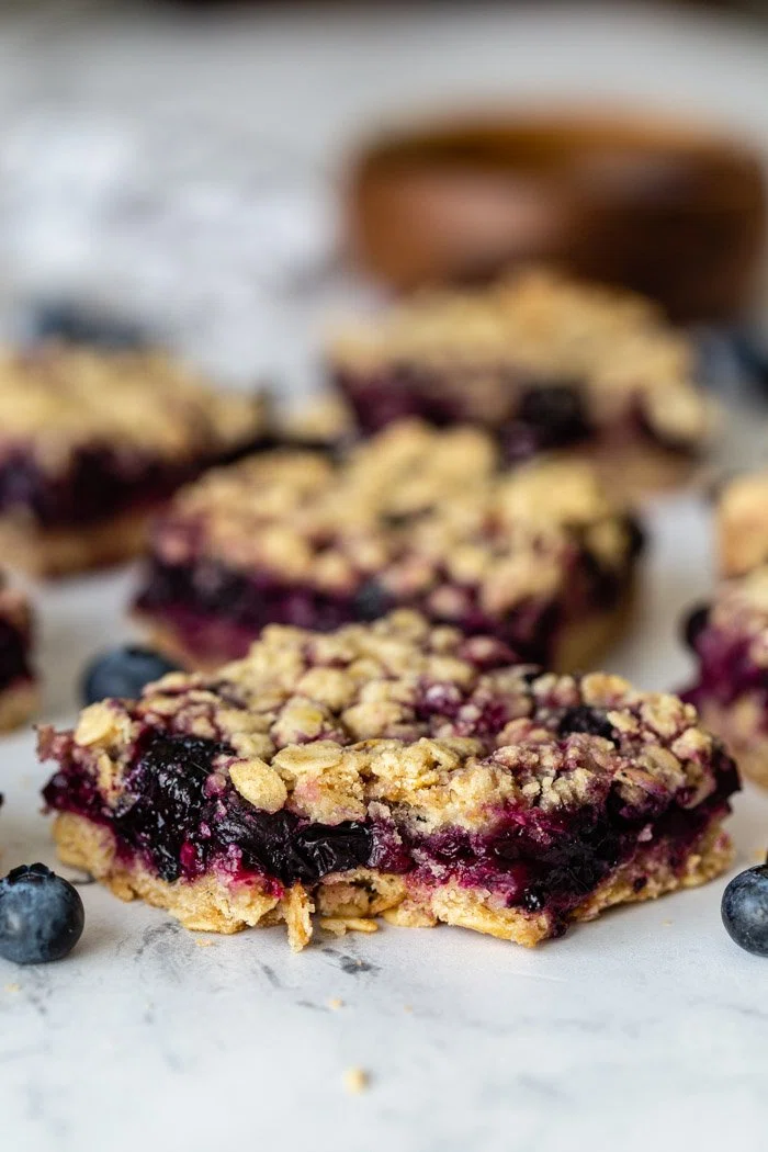 Blueberry Crumble Bars