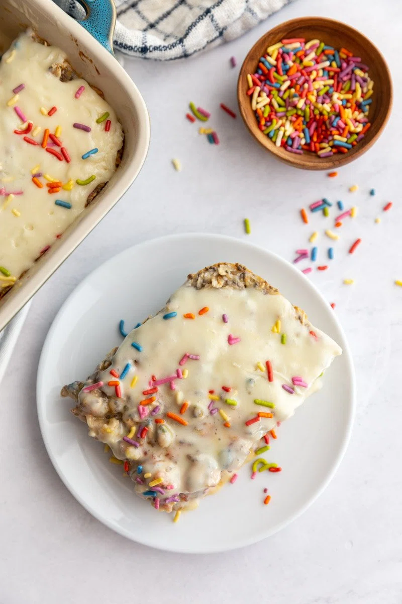 Birthday Baked Oats