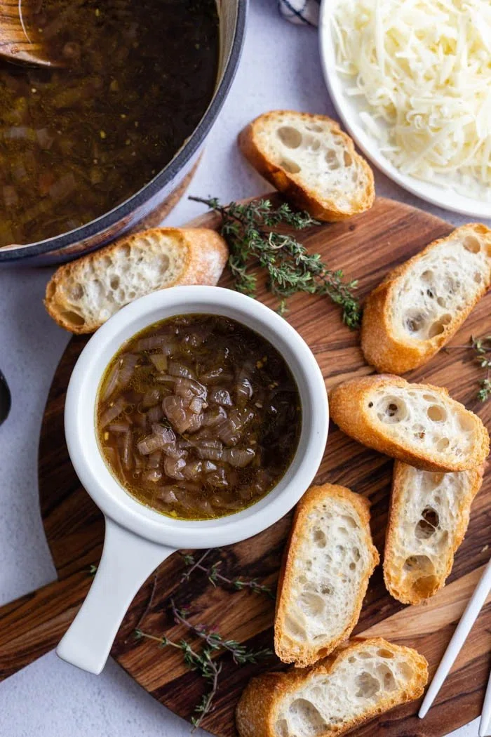 Vegetarian French Onion Soup