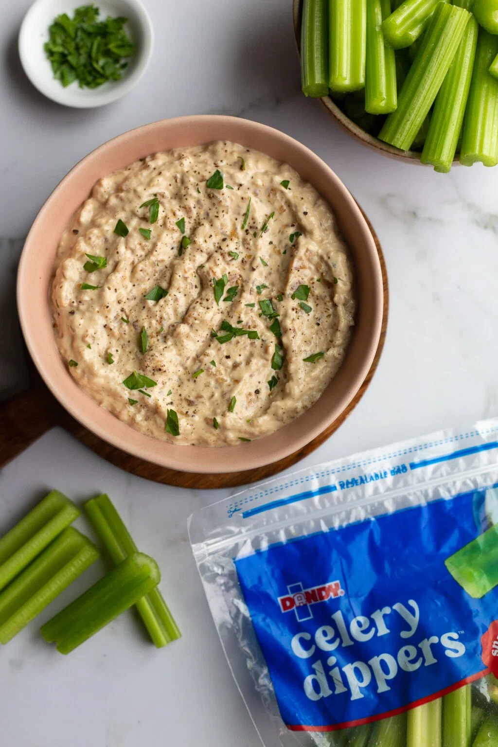 High Protein French Onion Dip