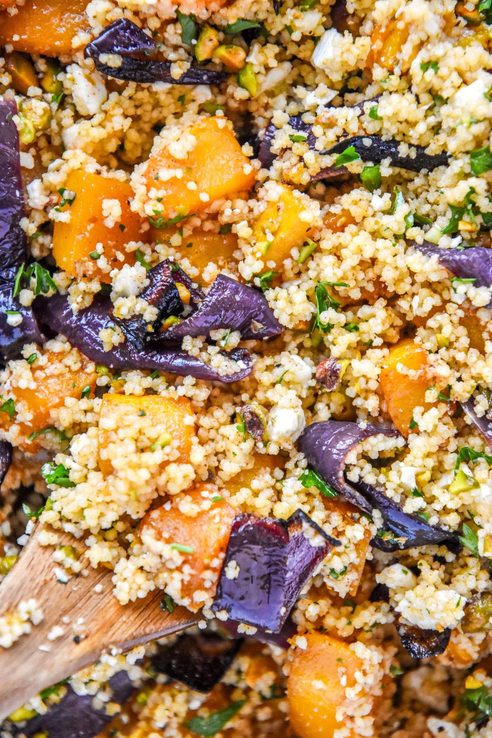 Roasted Butternut Squash Couscous Salad