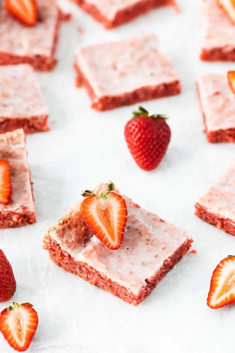 Strawberry Brownies
