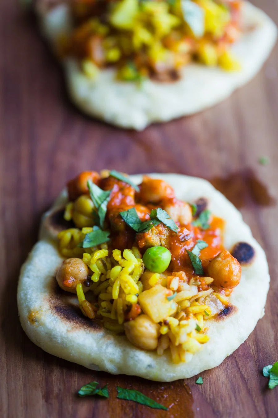Mini Garlic Flatbread (Vegan)