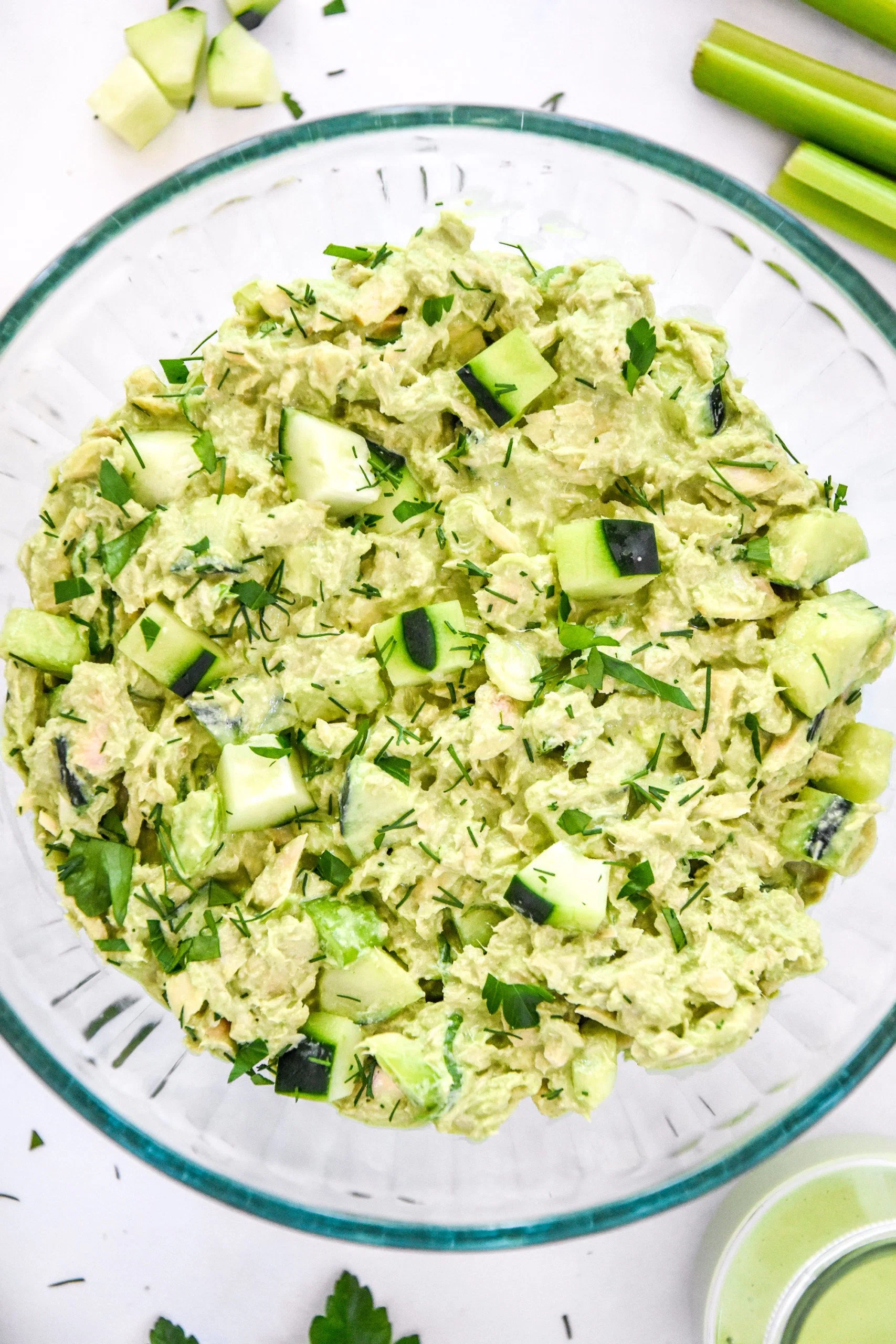 Green Goddess Tuna Salad
