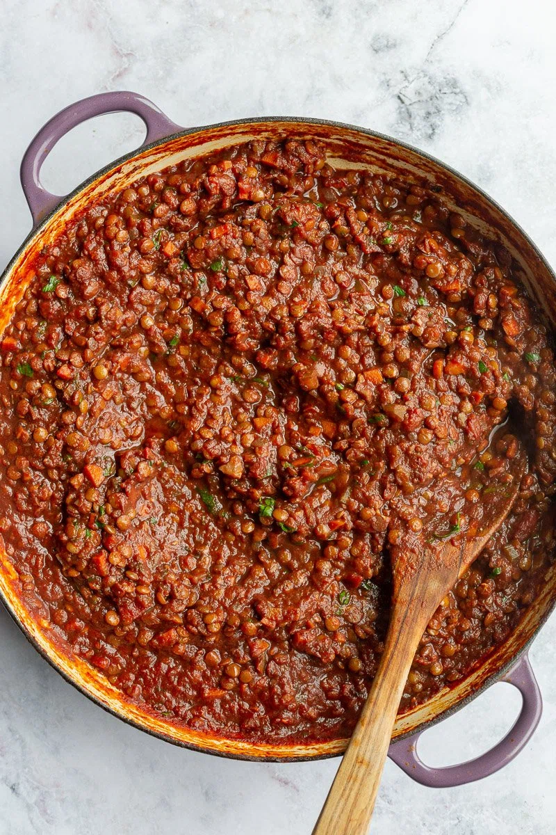 Lentil Bolognese