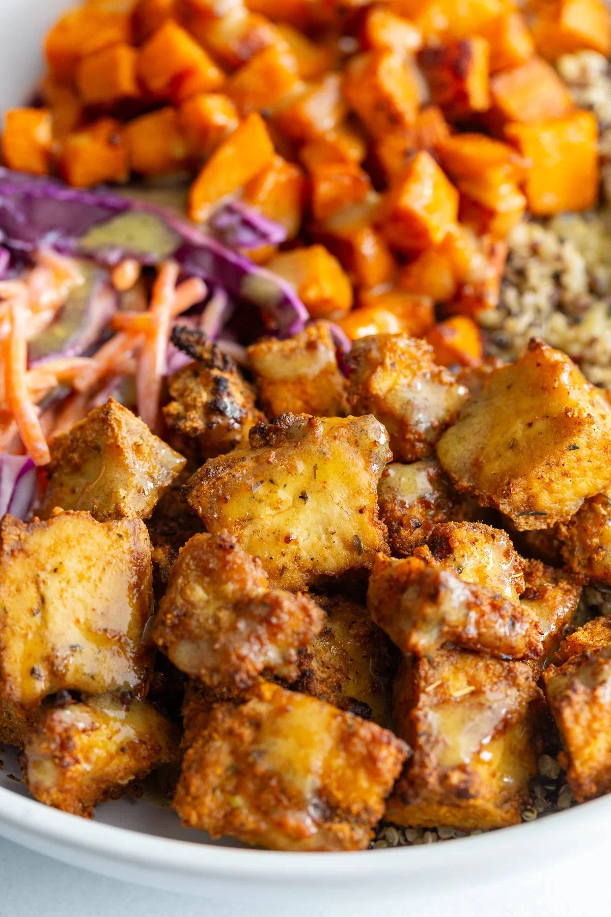 Hot Honey Tofu Bowls (Sweetgreen Copycat)