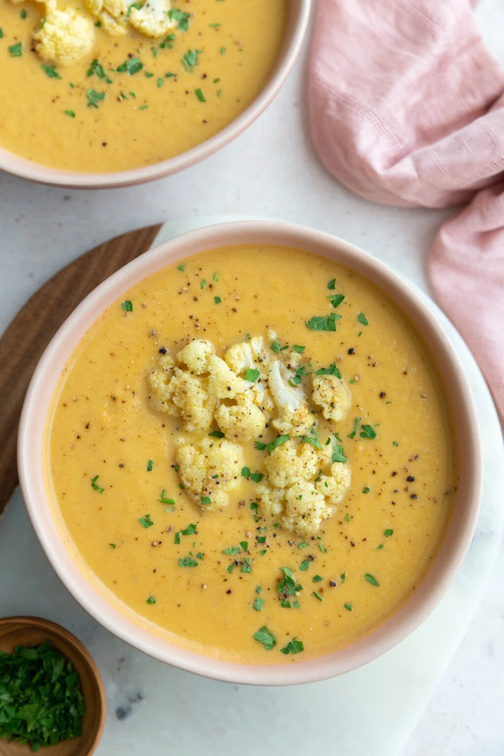 Roasted Cauliflower Soup
