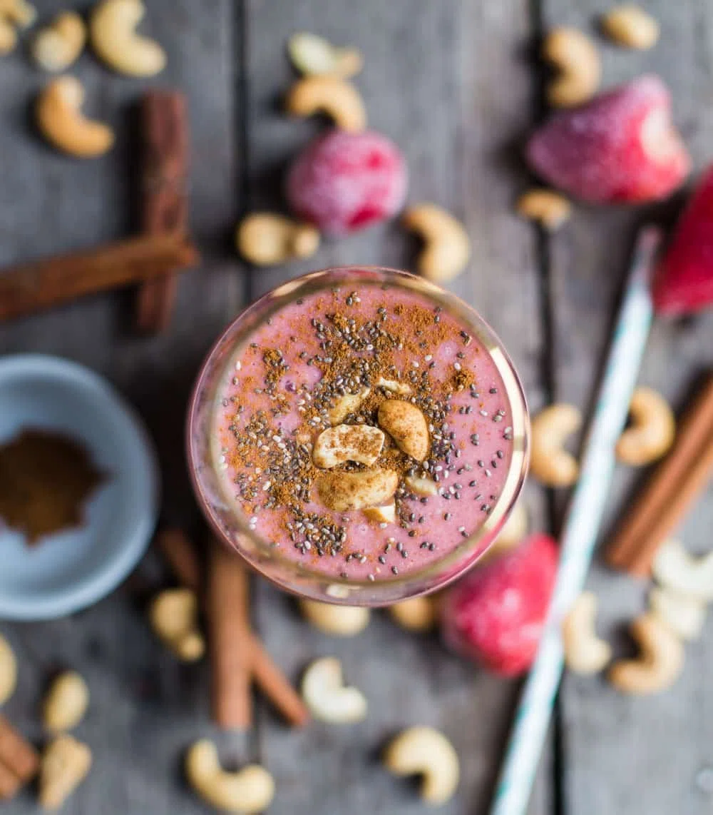 Strawberry Cinnamon Smoothie