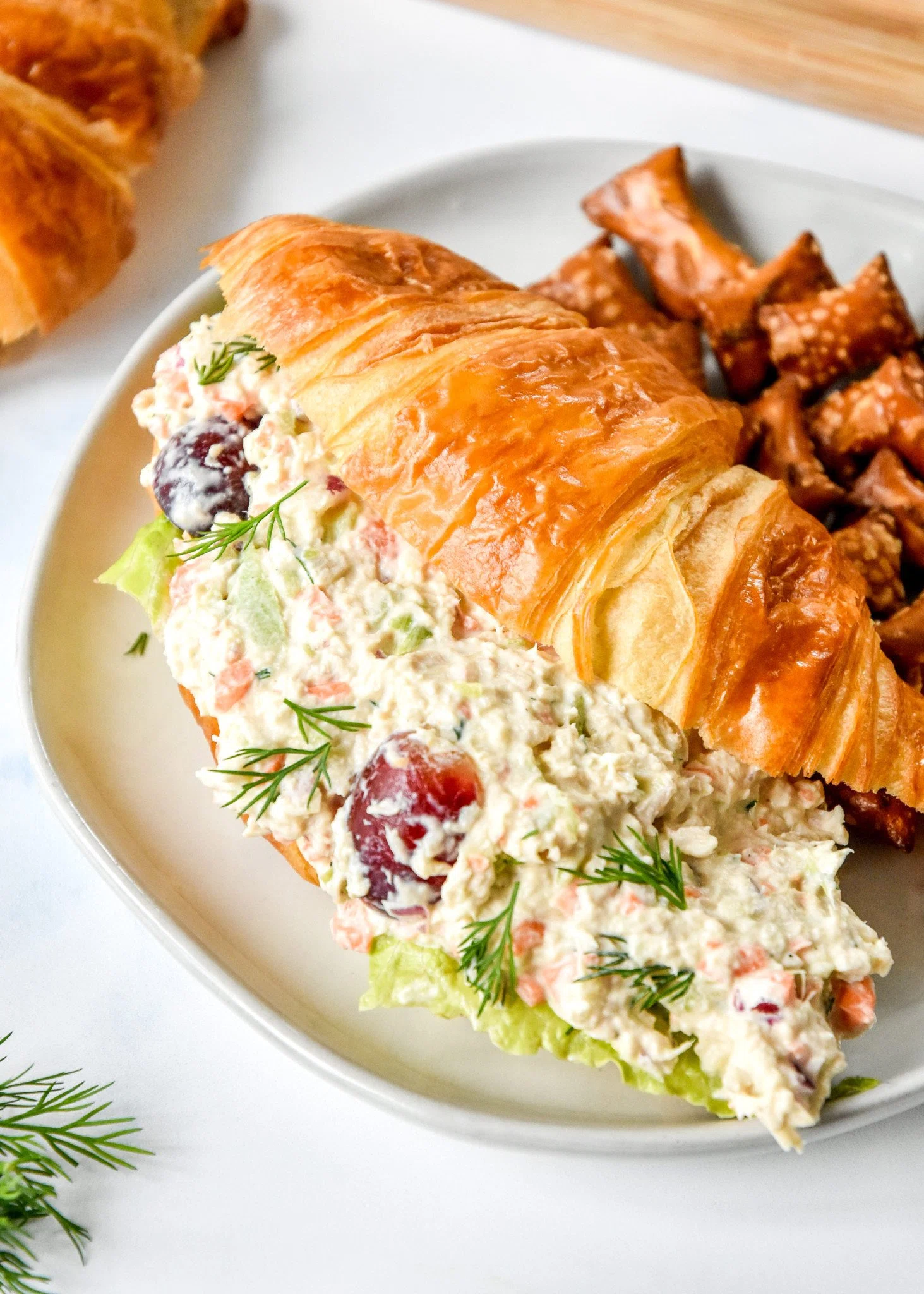 Easy Chicken Salad with Grapes