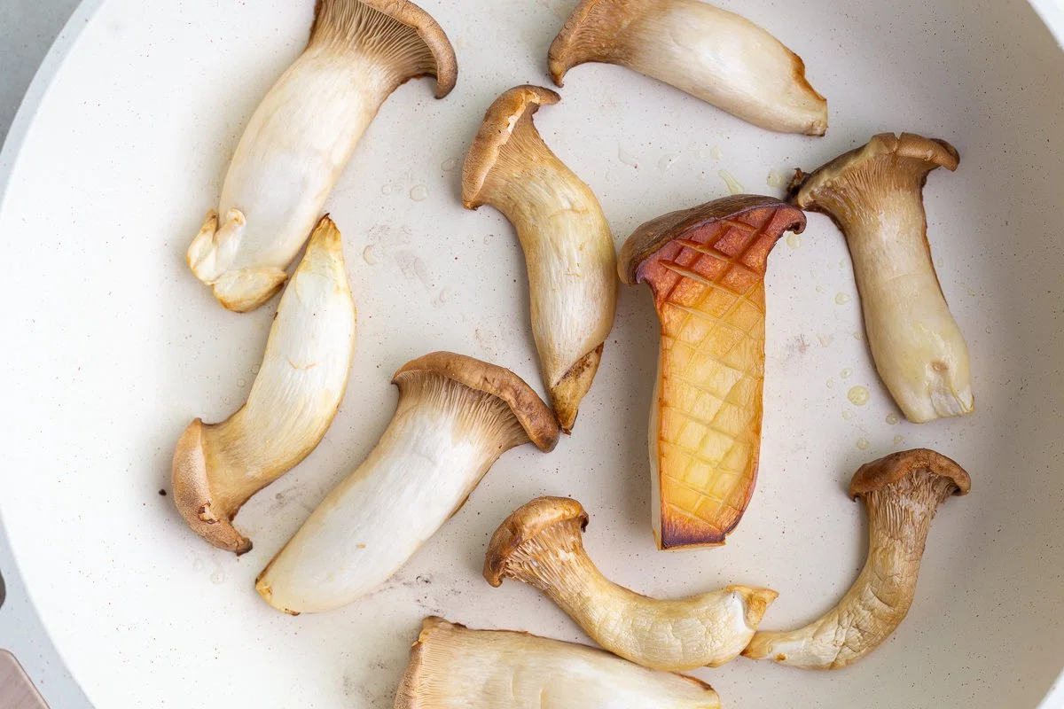 Teriyaki King Oyster Mushrooms