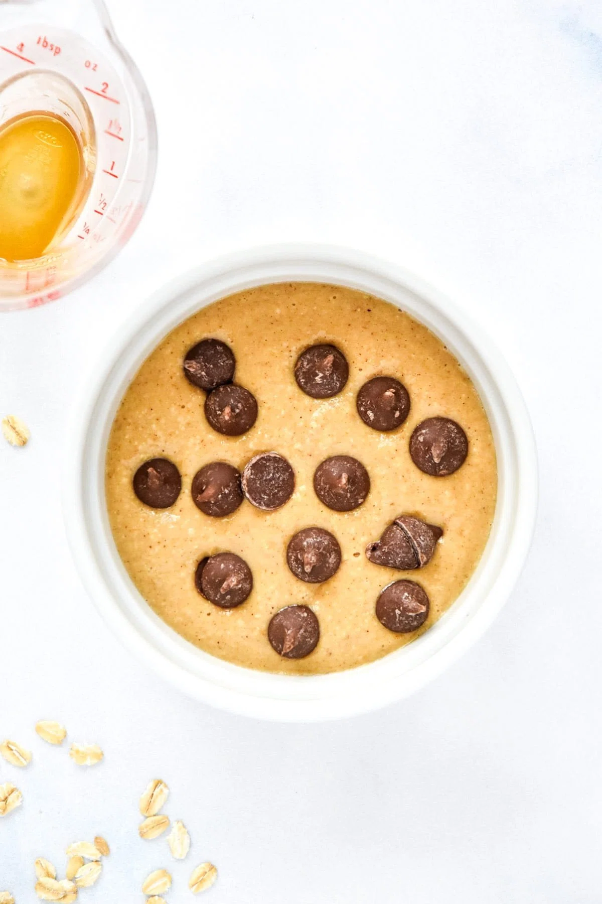 Individual Air Fryer Baked Oats