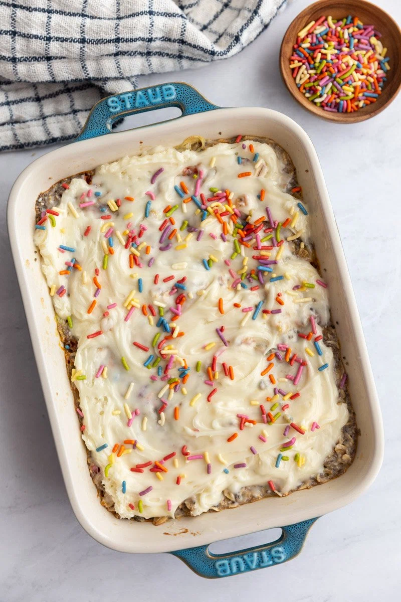 Birthday Baked Oats