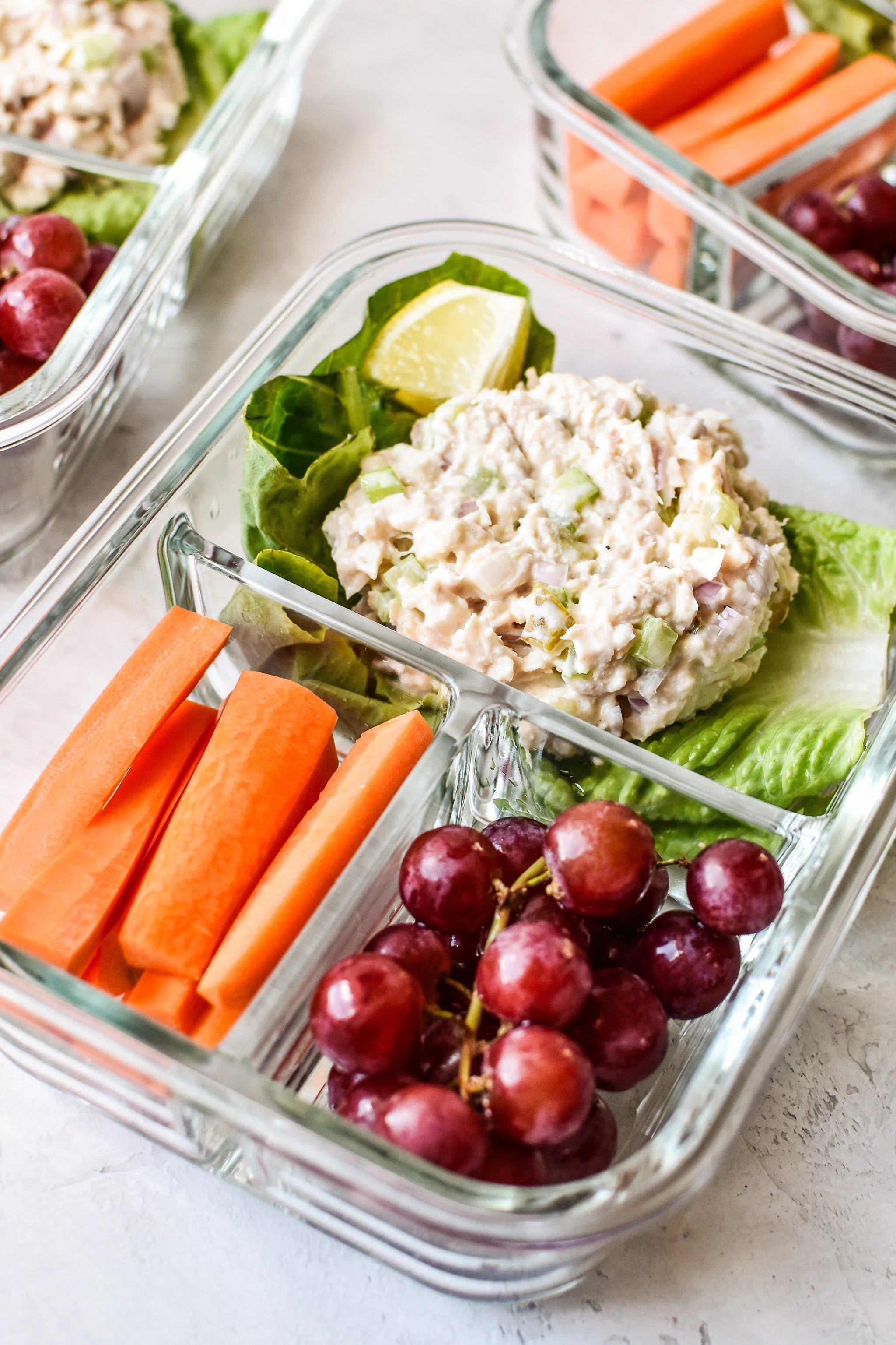 Tuna Salad Lettuce Wraps
